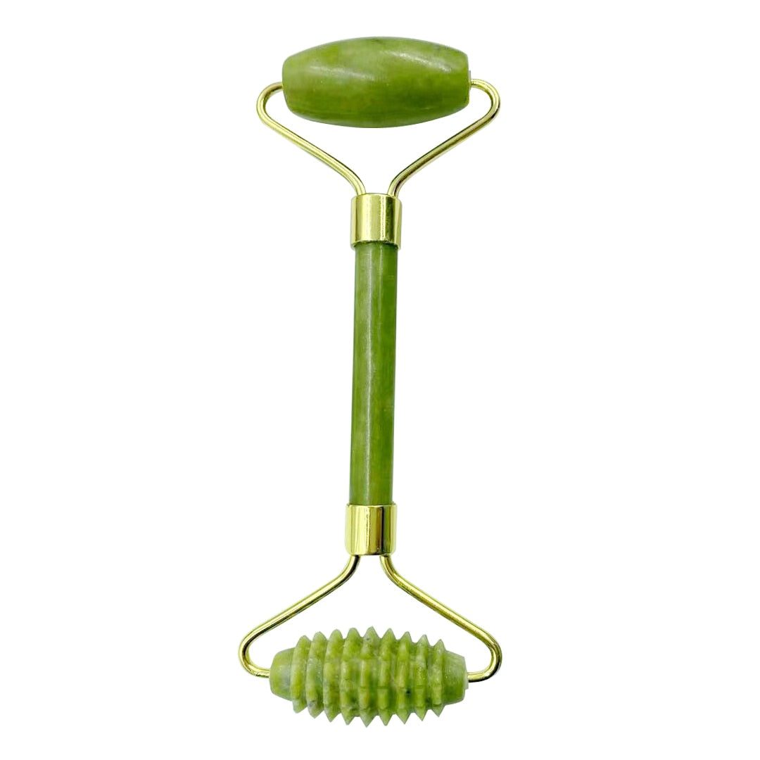 Natural Jade Roller Guasha Skin Scraper Facial Set Facial Stone Firming Face Anti-Aging Puffy Eyes Massager Neck Anti Wrinkle