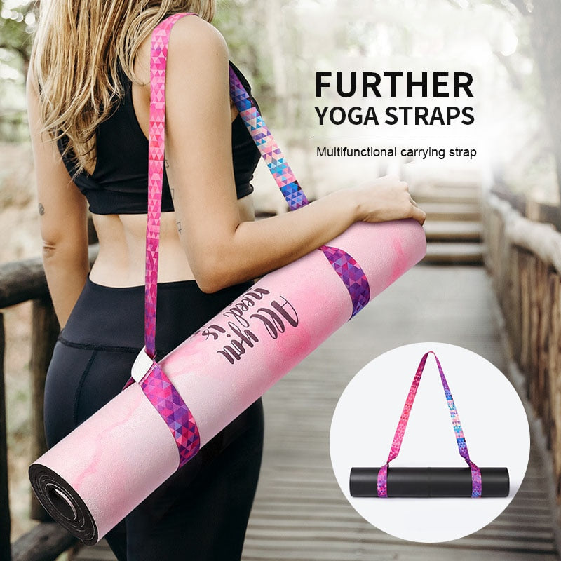Yoga Mat Strap Belt Adjustable