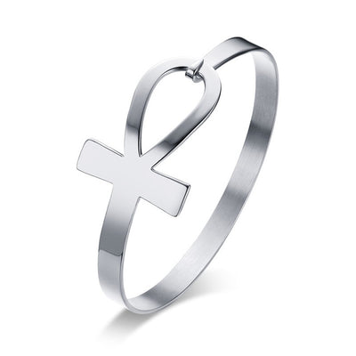 Vnox Ankh Cross Bracelet