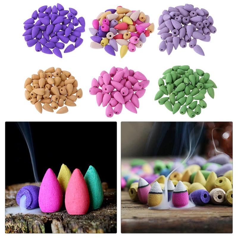 20PCS Floral Incense Cone