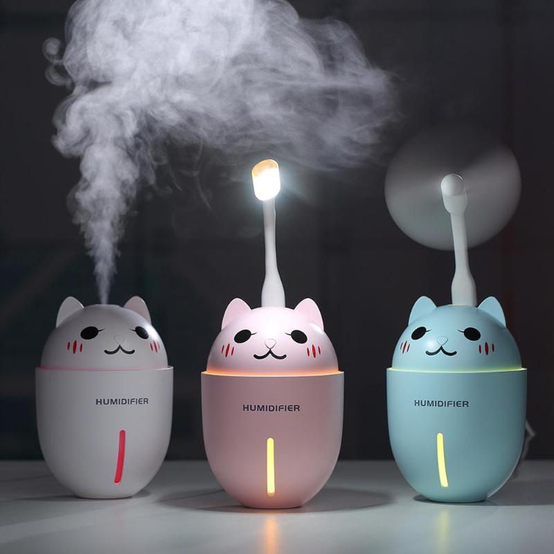 320ml 3 in 1 Ultrasonic Air Humidifier