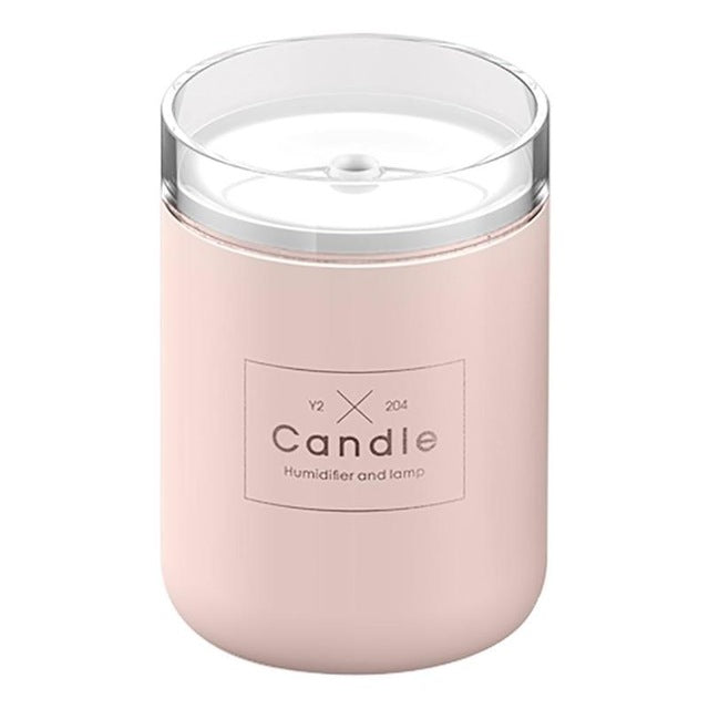 280ML Ultrasonic Air Humidifier LED Candle