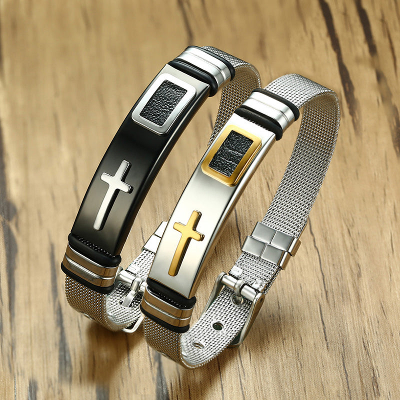 Vnox Adjustable Length Bracelet